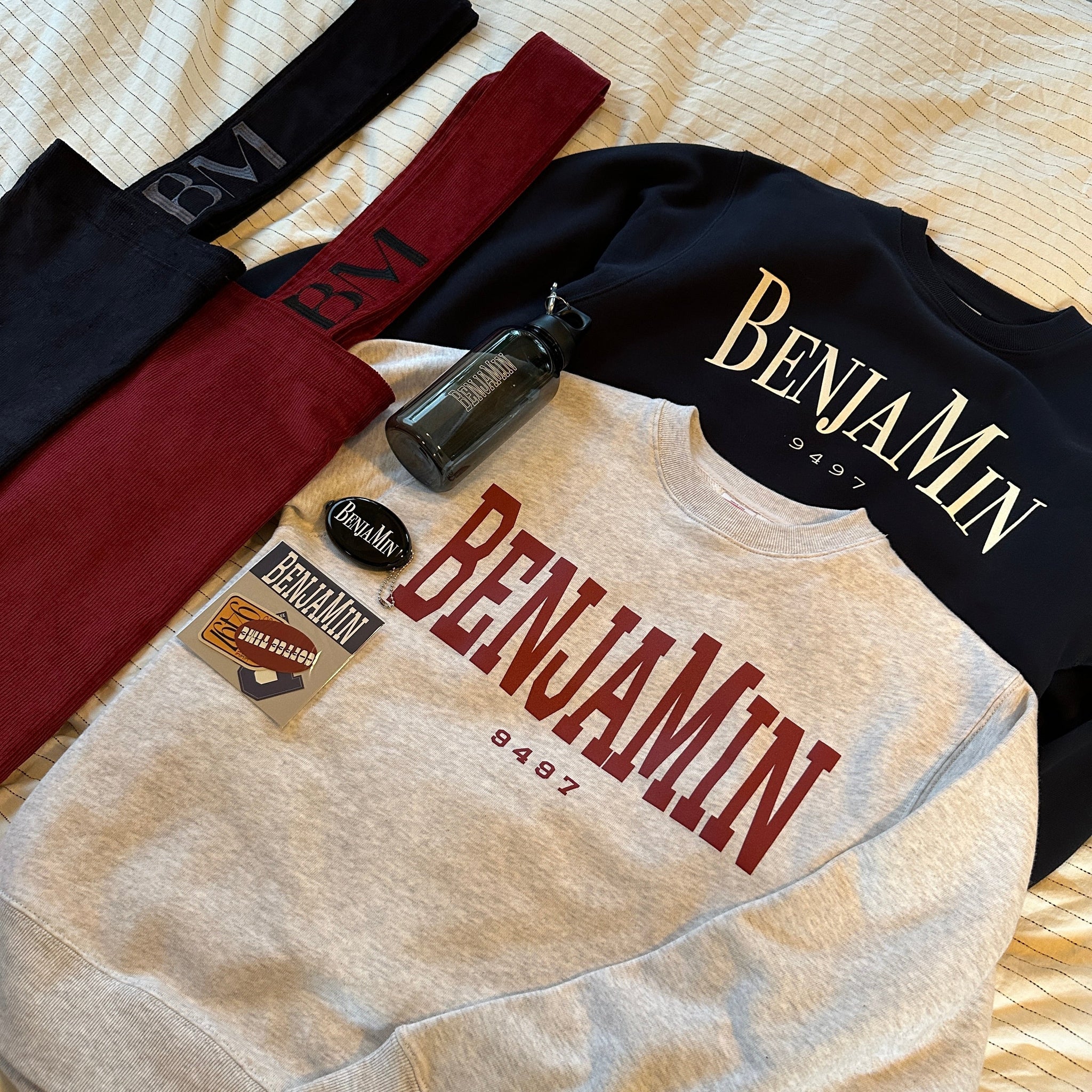 big logo sweat – BenjaMin officialHP