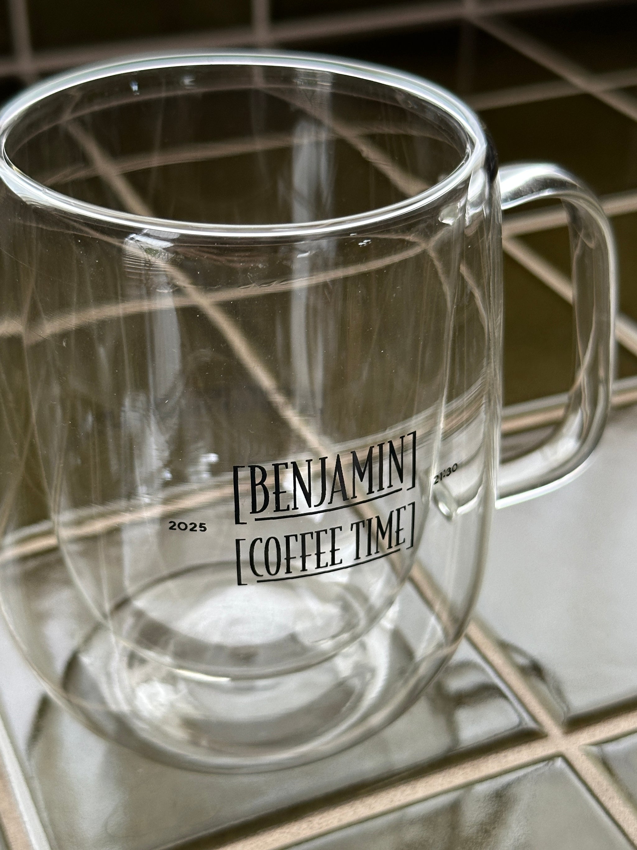 BM Message Glass – BenjaMin officialHP