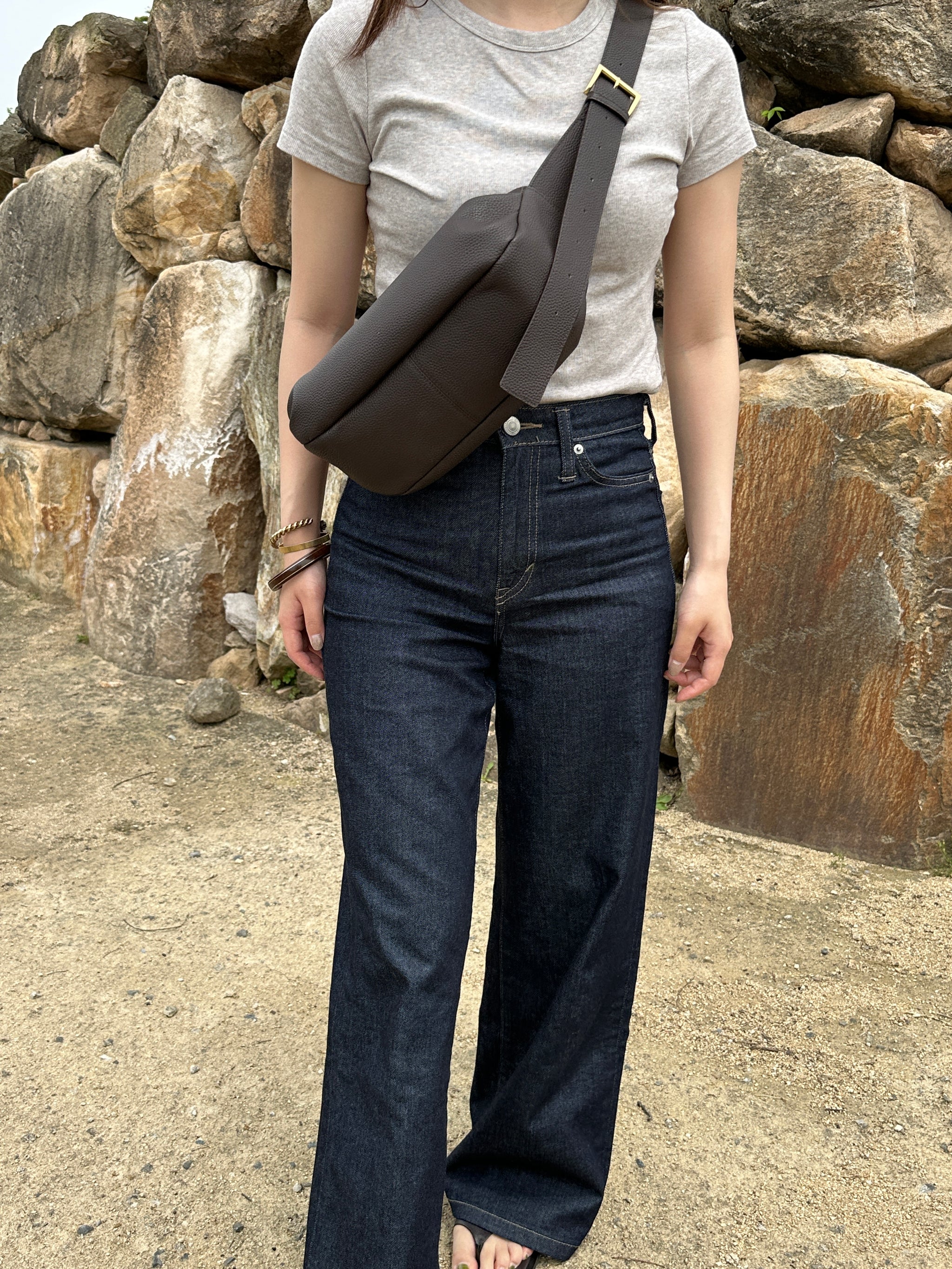 Leather shoulder Bag – BenjaMin officialHP
