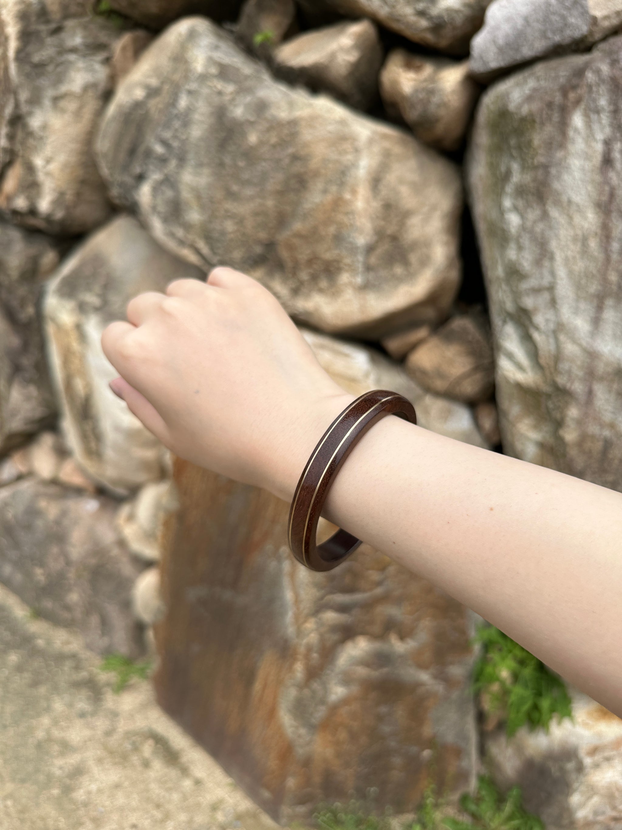 Wood Bangle – BenjaMin officialHP