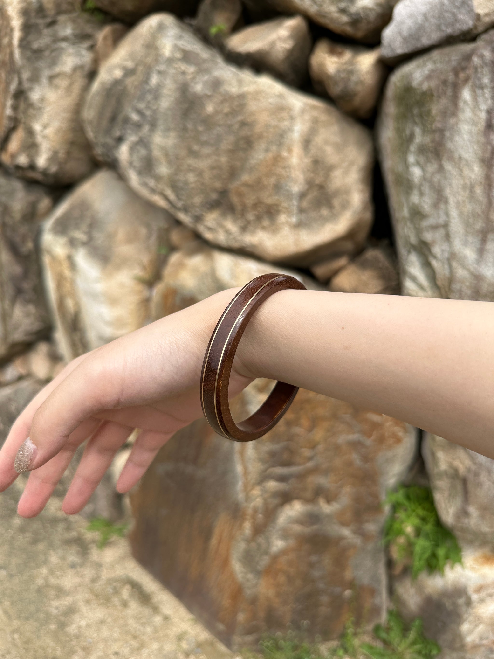 Wood Bangle – BenjaMin officialHP