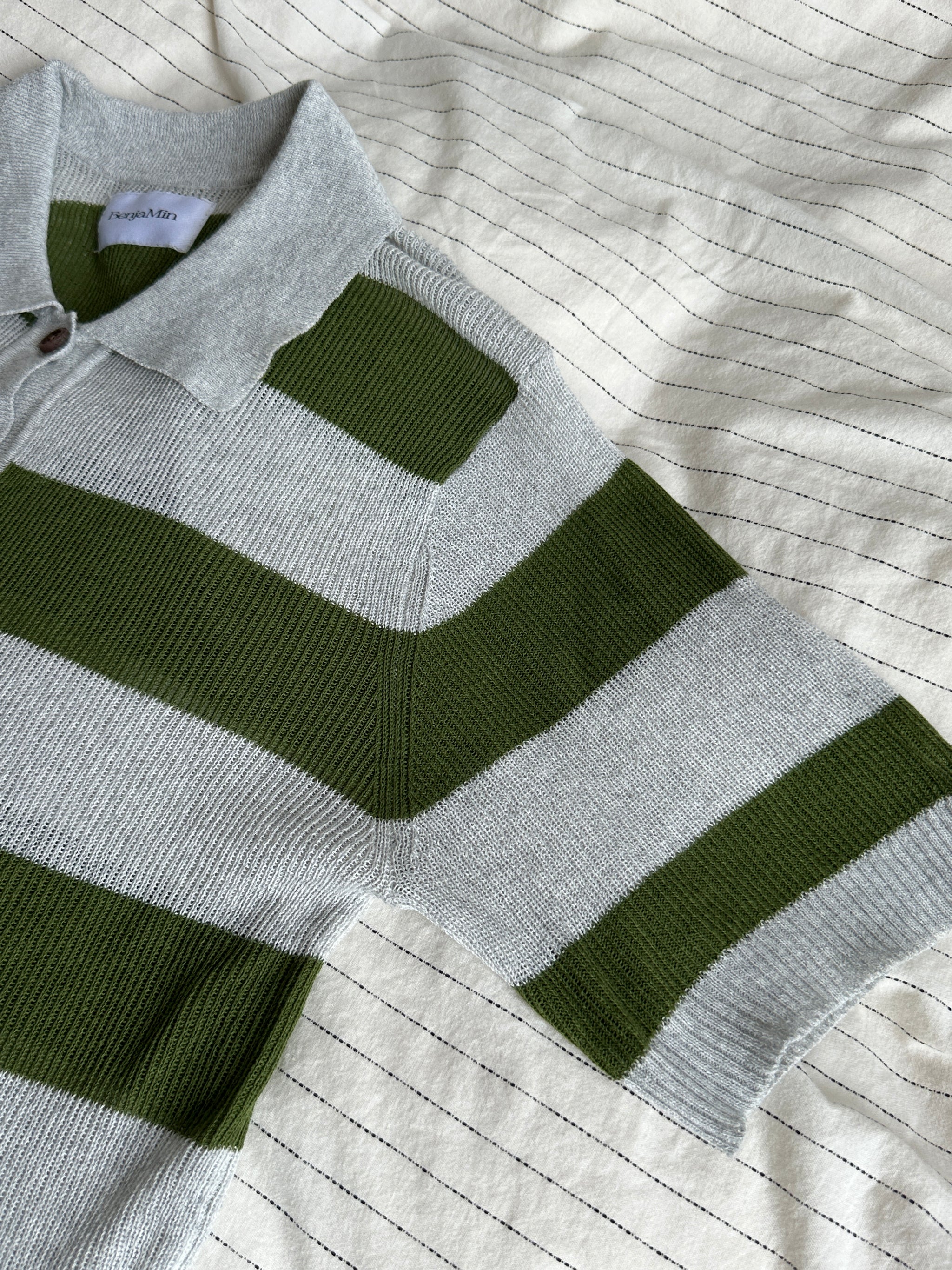 Border Knit Polo – BenjaMin officialHP